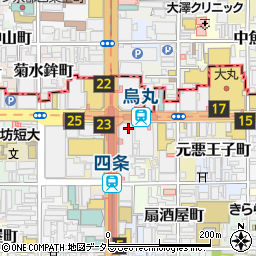 外貨両替専門店ワールドカレンシーショップ　京都店周辺の地図