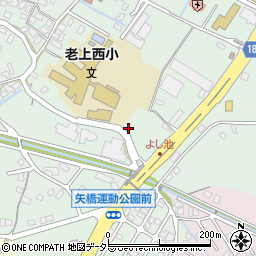 滋賀県草津市矢橋町533周辺の地図