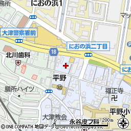 滋賀県大津市馬場1丁目6-23周辺の地図