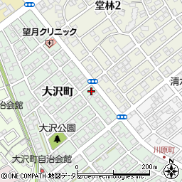 中華大元周辺の地図