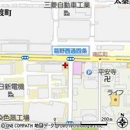 右京消防署梅津消防出張所周辺の地図