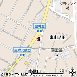 ＥＮＥＯＳエクセル里町ＳＳ周辺の地図