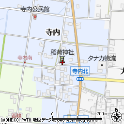 兵庫県西脇市寺内104周辺の地図