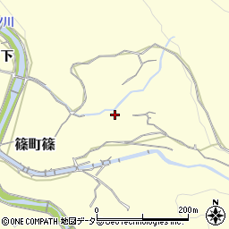 京都府亀岡市篠町篠地蔵ケ尾周辺の地図