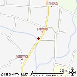 兵庫県丹波篠山市今田町下小野原344周辺の地図