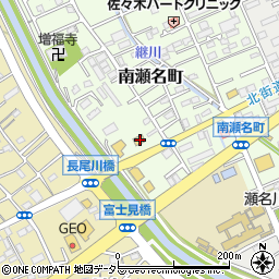 静岡県静岡市葵区南瀬名町6-53周辺の地図