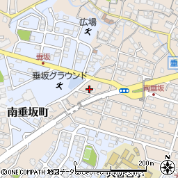三重県四日市市垂坂町737周辺の地図