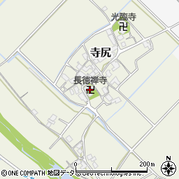 長徳禅寺周辺の地図