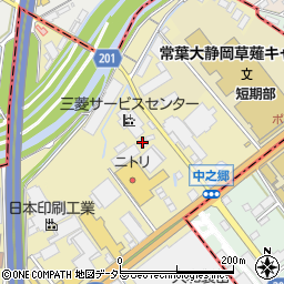 バンザイ　静岡営業所周辺の地図
