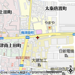 リパーク梅津段町東駐車場周辺の地図