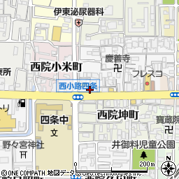 グリシーヌ京都西院周辺の地図