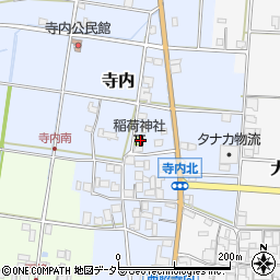 兵庫県西脇市寺内107周辺の地図