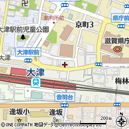 京都屋大津駅前ビル周辺の地図