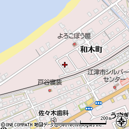 ハマタク　江津営業所周辺の地図