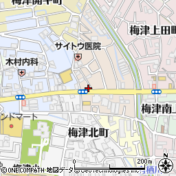 フルーツパーク梅津後藤町周辺の地図