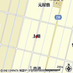 愛知県豊田市桝塚東町上畑周辺の地図