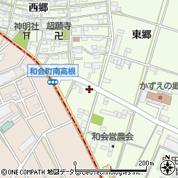 愛知県豊田市和会町南高根10周辺の地図