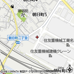 愛知県大府市朝日町周辺の地図