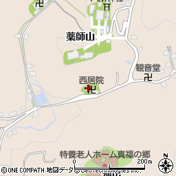 西居院周辺の地図