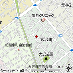 静岡県静岡市清水区大沢町11-14周辺の地図