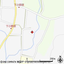 兵庫県丹波篠山市今田町下小野原406周辺の地図