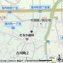 愛知県大府市吉川町1丁目130周辺の地図