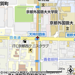 京都外大前周辺の地図