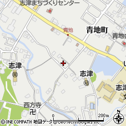 滋賀県草津市青地町790周辺の地図