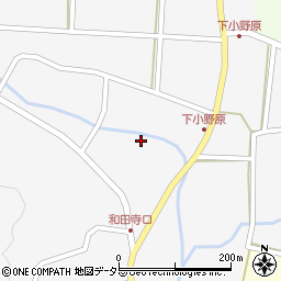 兵庫県丹波篠山市今田町下小野原573周辺の地図