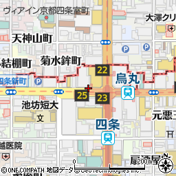 京都府商店街振興組合　連合会周辺の地図