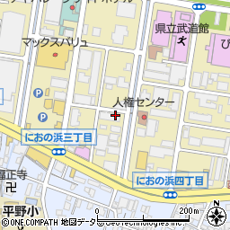 滋賀県大津市におの浜3丁目4周辺の地図