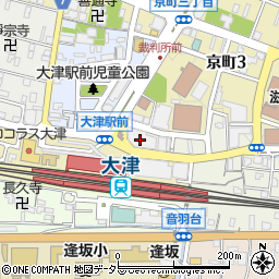 滋賀県民信用組合本店営業部周辺の地図