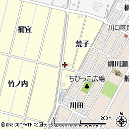 愛知県豊田市桝塚東町荒子周辺の地図