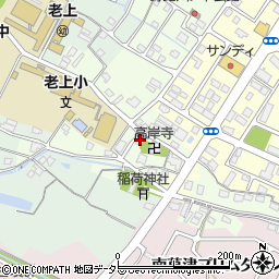 滋賀県草津市野路町519-2周辺の地図
