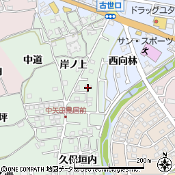京都府亀岡市中矢田町岸ノ上5-11周辺の地図