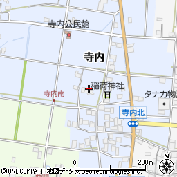 兵庫県西脇市寺内111周辺の地図