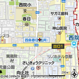 ジョーシン京都１ばん館周辺の地図