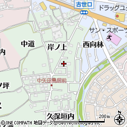 京都府亀岡市中矢田町岸ノ上5-9周辺の地図
