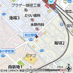 釜寅　知立店周辺の地図