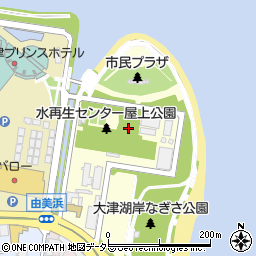 滋賀県大津市由美浜周辺の地図