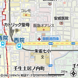 全国福祉保育労働組合京都地方本部周辺の地図