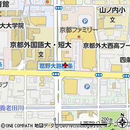 メルセデス・ベンツ京都中央周辺の地図