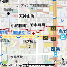 生命保険協会京都府協会（一般社団法人）周辺の地図