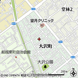 静岡県静岡市清水区大沢町11周辺の地図