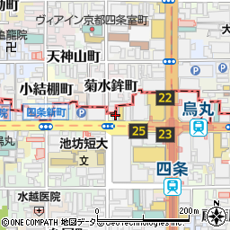 株式会社フェローズ　京都営業所周辺の地図