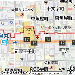 京都府京都市下京区立売中之町83周辺の地図