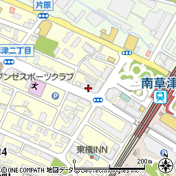 京進のほいくえんＨＯＰＰＡ　南草津駅前園周辺の地図