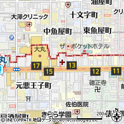 京都府京都市下京区立売中之町93周辺の地図