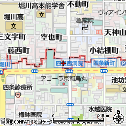 財団法人京染会周辺の地図