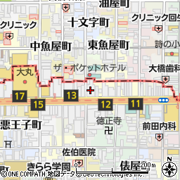 株式会社クリエイト　京都営業所周辺の地図